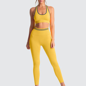 OEM Leggings personalizados Ropa de fitness y yoga Pantalones de yoga Leggings de cintura alta Mujeres personalizadas Cintura elástica, Leggings de yoga - Product Image 3