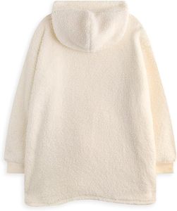 Oversized <b>Sherpa</b> <b>Fleece</b> Hoodie Custom Embroidery Design Wearable Blanket Options for Men and Women with Hooded Collar - Product Image 3