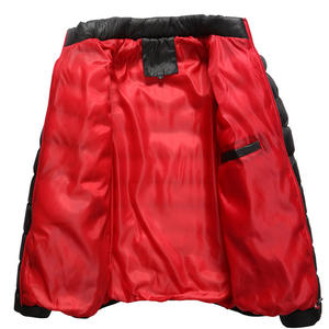 Vestes d'hiver décontractées en duvet de neige personnalisées en gros coupe-vent pour hommes Manteaux matelassés avec doublure en fourrure polaire Capuche Vêtements d'extérieur - Product Image 6