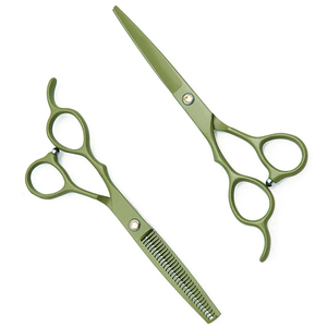 Tijeras profesionales de alta resistencia para el cabello y tijeras de adelgazamiento Combo de corte de cabello y kit de tijeras de texturización para Peluqueros - Product Image 4