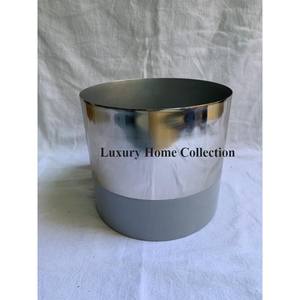 Juego de macetas chapadas en color negro, macetas y macetas de jardín de tamaño alto, decoración del hogar y el Hotel a precio mayorista de La India - Product Image 5