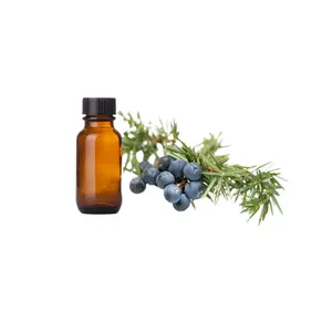 Aceite Esencial de Baya de Enebro, Extracto Natural de Fruta, Aroma Fresco, Dulce y Resinoso de Pino, para Cuidado del Cabello, Perfumería, Aromaterapia y Uso Cosmético - Product Image 1