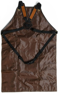 Tablier de soudage professionnel en cuir pour la sécurité en atelier et les tâches résistantes à la chaleur Tablier de protection en cuir conçu pour le soudage - Product Image 3