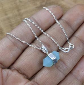 จี้สปินเนอร์หินโมรา925สเตอร์พลอยสปินเนอร์อัญมณีทำด้วยมือเครื่องประดับจี้หรูหราของขวัญสำหรับวันเกิด - Product Image 4