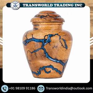 Caja de urna de madera para mascotas de lujo moderna personalizada urna de cremación grabada para perros gatos recuerdo de entierro de cenizas conmemorativas personalizado - Product Image 2