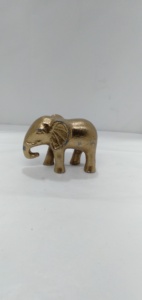 Golden Own Bird Animal Sculpture artisanale en métal moderne écologique Petite table Top Decor Home & Hotel - Product Image 6