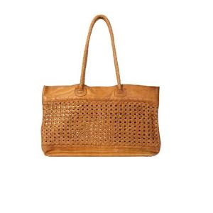 Vente en gros de sacs fourre-tout tressés en cuir véritable pour femmes fermeture à glissière dernier catalogue du fabricant indien - Product Image 1