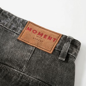 <b>Men's</b> High Street Asymmetrical Washed Canvas <b>Jeans</b> 700g Lightweight Cargo Pants Oversized Wide Leg Baggy Grunge Casual Trousers - Product Image 4