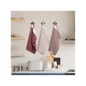 Serviettes de cuisine uniques brodées 100% coton réutilisables et personnalisables, écologiques et légers, lot de deux pour les cuisines modernes - Product Image 4