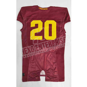 Camiseta de fútbol americano con logotipo personalizado del fabricante de Pakistán ligera con mangas cortas camiseta de fútbol sublimada - Product Image 1