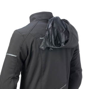 Chaqueta de motocicleta softshell con exterior impermeable y transpirable para ciudad y viajes. - Product Image 4