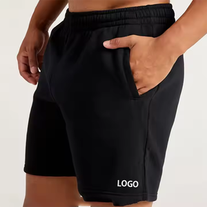 OEM Custom Logo <b>Men</b> <b>Shorts</b> Pants Stretch Blank Workout <b>Mens</b> <b>Shorts</b> Casual Active Running Cotton <b>Fleece</b> Sweat <b>Shorts</b> for <b>Men</b> - Product Image 4