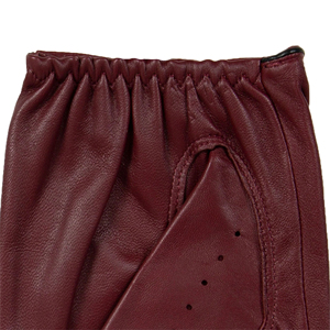 Gants de conduite pour femmes en cuir de mouton confort porter des gants de conduite en cuir conception dos ouvert gants de conduite respirants - Product Image 5