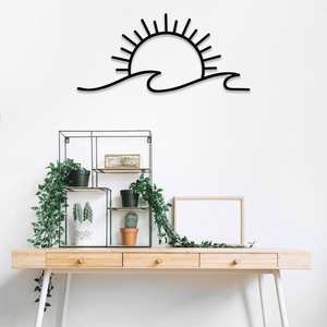 Arte de pared de Metal moderno, arte de pared de Metal de estilo de lujo moderno, decoración de pared grande, decoración minimalista para el hogar, regalo del Día de la madre - Product Image 3