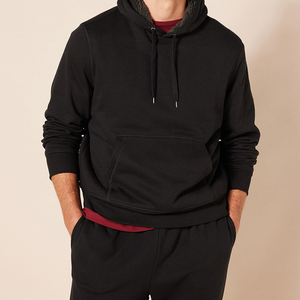 Sweat-shirts à capuche surdimensionnés en polaire épaisse de haute qualité pour l'hiver 2025, 100% coton, unisexe personnalisé avec poche - Product Image 5