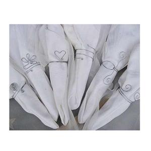 Anneau de serviette en acier inoxydable imprimé personnalisé le plus vendu porte-serviettes de cuisine en métal fêtes d'anniversaire rond de serviette décoratif de table - Product Image 1