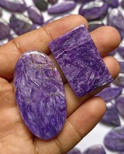 Belle 100% naturel AAA Grade vert Charoite pierres précieuses Cabochon pierres précieuses en vrac pour l'utilisation de bijoux - Product Image 4