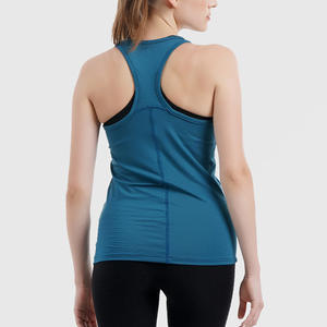 Camiseta Deportiva de Gimnasio para Mujer al por Mayor, Absorbe la Humedad, Estilo sin Mangas Personalizado, Calidad Premium - Product Image 3