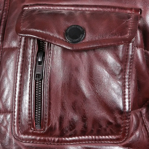 Veste bouffante légère à manches longues pour femmes sur mesure Veste en cuir à capuche essentielle pour l'hiver - Product Image 5