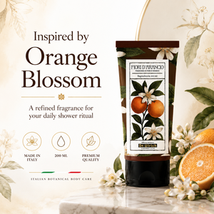 Gel douche et nettoyant corporel Ulrich à la fleur d'oranger 200 ml, hydratant, à la glycérine, parfumé, pour femmes, fabriqué en Italie, peau normale, adultes - Product Image 5
