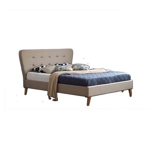Lit en boîte, style scandinave, disponible en tailles simple, double, queen, king et super king, 1 carton/emballage pour un transport facile - Product Image 1