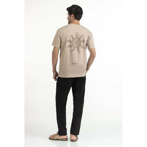 T-shirts en jersey imprimés Relax Fit 100% coton biologique MN-TS-SS25-339 220 grammes Fibre compressée - Product Image 2