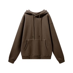 Sweats à capuche et sweat-shirts de style long pour femmes à la mode de haute qualité personnalisation d'automne avec des vêtements de sport décontractés en tissu tricoté - Product Image 3