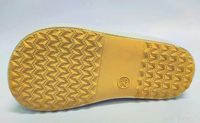 Bottes en caoutchouc à bout large pour enfants, sans chaussette, personnalisables, avec picots, pour la pluie, style pieds nus, vente en gros, fabricant