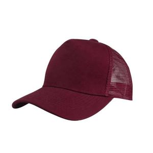 OEM de alta calidad logotipo personalizado corona alta Hip Hop Unisex Snapback Net Caps ala curva 5 paneles algodón lona camionero sombreros para hombres - Product Image 5