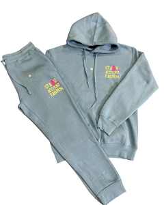 Survêtement Vintage Délavé Surdimensionné 100% Coton 65% Polyester (Polaire) 35% à 320 GSM OEM Personnalisé Homme de Haute Qualité 360 pour Hommes - Product Image 5