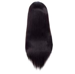 High Quality Black Women's Virgin Brazilian Remy Lace Front <b>Wigs</b> Bone Straight for Lace Transparent <b>Glueless</b> Export Oriented - Product Image 4