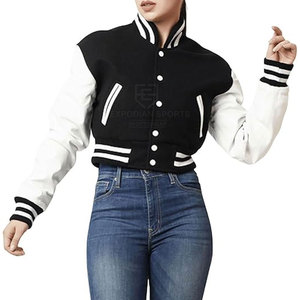 Chaqueta Universitaria de Invierno de Marca Propia, 100% Algodón, Ecológica, Transpirable, de Alta Calidad, en Grandes Cantidades, la Más Popular - Product Image 1