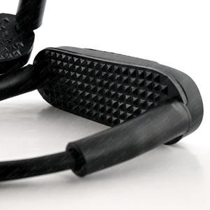 Étriers anglais de qualité supérieure Équipement de protection de la cheville Show Jumping Stirrup Étriers recouverts de caoutchouc Antidérapant Équilibré - Product Image 3