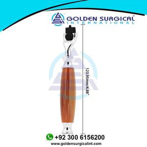 Beauty Potable <b>Men</b> <b>Razor</b> Handles <b>for</b> 3 Manual <b>Razor</b> Holder Safety Beard Shaving Handle Wooden - Product Image 2