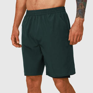 Short d'Entraînement de Fitness Respirant à Séchage Rapide à Taille Élastique pour Hommes, Sports de Course, Loisirs, Vente en Gros - Product Image 6