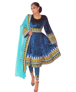 Venta caliente 100% Vestido Kuchi afgano de alta calidad Tamaños personalizados disponibles Hecho en Pakistán con logotipo personalizado-WS Venta INTERNACIONAL - Product Image 1