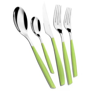 Juego de Cubiertos con Acabado Plateado, Cubiertos de Acero Inoxidable Duraderos, Ideales para Uso Diario, Cenas, Fiestas y Celebraciones - Product Image 6