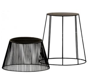 Tables basses design en métal avec des plateaux en marbre look de luxe, construites pour durer des années tables basses en métal très exigeantes vente à chaud - Product Image 4