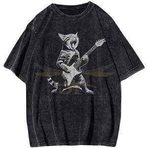 T-shirt vintage homme de haute qualité T-shirt vintage meilleure vente pour homme T-shirt vintage couleur unie pour adulte - Product Image 1