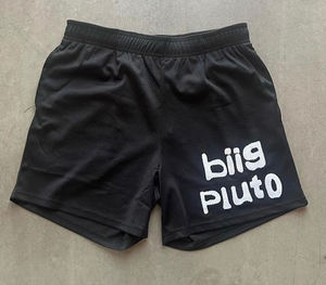 2024 nouveau été hommes plage survêtement Shorts 100% coton séchage rapide maille personnalisable taille (XS 6XL) Sublimation solide respirant - Product Image 3