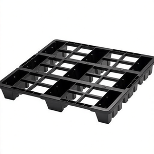 พาเลทพลาสติกสีแอนทราไซต์ ขนาด 600x800x120 มม. 1/2 ยูโร บรรจุ 6 ชิ้น - Product Image 1