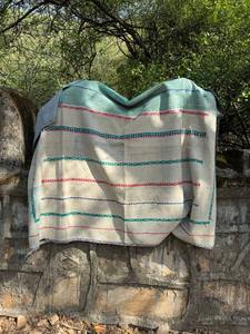 Vintage Cotton Kantha Reversible <b>Quilt</b> Handmade Indian Patchwork Bedspread <b>Throw</b> Blanket - Product Image 1