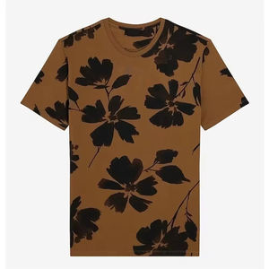 Vente en gros de t-shirts pour hommes à manches courtes t-shirts imprimés minces et respirants personnalisés à sublimation - Product Image 3