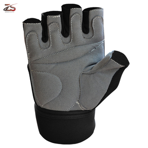 2025 Pakistan fait demi-doigts gants de gymnastique pour musculation haltérophilie cyclisme en plein air Fitness entraînement en cuir entraînement - Product Image 3