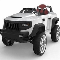 Voiture à pédales 4x4 Henes Broon T870 modèle authentique 24V avec tablette (RC) blanche, origine Hawaï