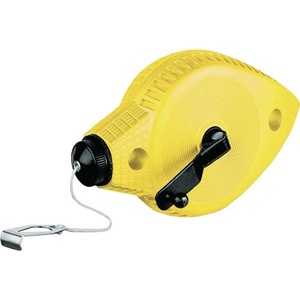 Stanley <b>Chalk</b> Line Reel with 30 m Line Length Aluminum Housing Laser Level Product - Product Image 1