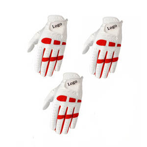 Gants de golf en cuir pour hommes de haute qualité, personnalisés OEM, avec peau de mouton, spécialisés dans la fabrication de poignées pour le sport 2026 - Product Image 1