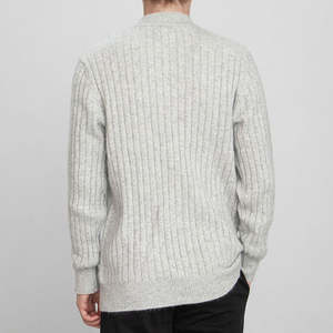 Pull en polaire d'hiver pour homme, couleurs personnalisées, très demandé, avec broderie et impression numérique en polyester/coton - Product Image 1