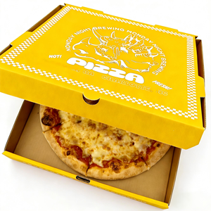 Caja <span class=keywords><strong>de</strong></span> Embalaje <span class=keywords><strong>de</strong></span> Alimentos Corrugada Tipo Concha <span class=keywords><strong>de</strong></span> Almeja Moderna y <span class=keywords><strong>de</strong></span> Lujo <span class=keywords><strong>de</strong></span> Alta Calidad al por Mayor para Pizza - Product Image 4