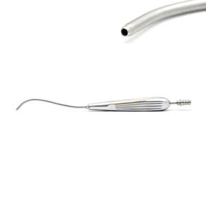 Cannule d'aspiration Poole de haute qualité, connexion Stryker, 5 mm/45 cm de longueur, ensemble d'instruments chirurgicaux manuels, Fournitures médicales CARE CE - Product Image 4